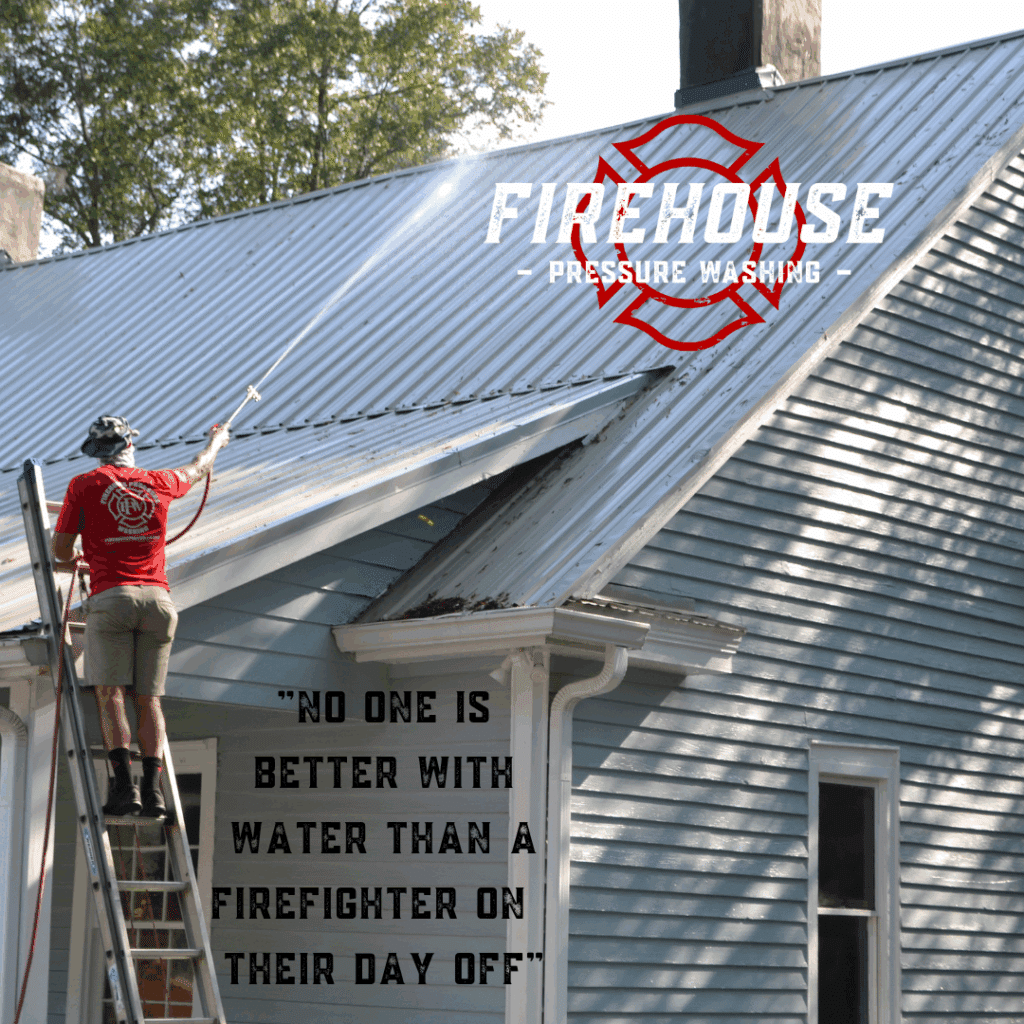 Soft wash roof cleaning near Peachtree City